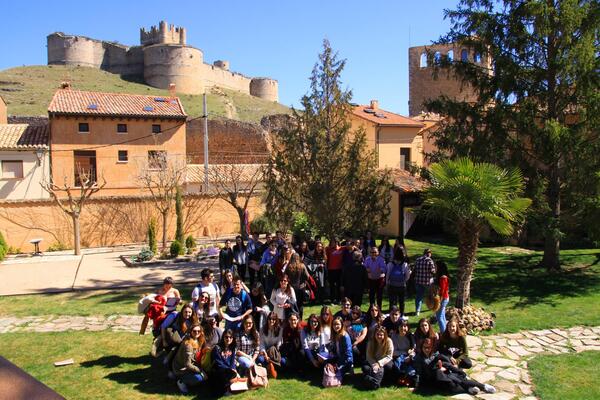 Grupo de alumnos de Educacin de la Universidad de Valladolid