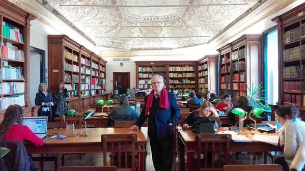 Visita biblioteca Universidad de vora, Portugal